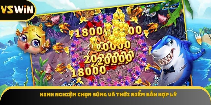 Kinh nghiệm chọn súng và thời điểm bắn hợp lý